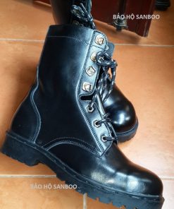 Boots da bảo hộ da thật chịu nhiệt chống trơn trượt