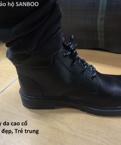 Giày bảo hộ lao động Xuân Lan cao cổ