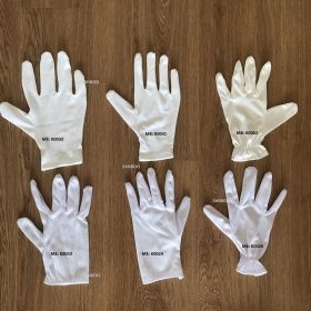 Găng tay vải cotton trắng K0062