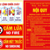 Nội quy tiêu lệnh chữa cháy