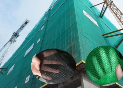 Lưới che công trình bằng cước