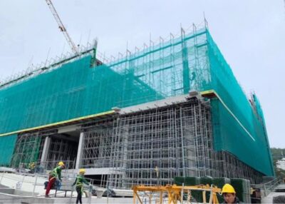 Lưới cước bao che chắn bụi chịu được gió bão