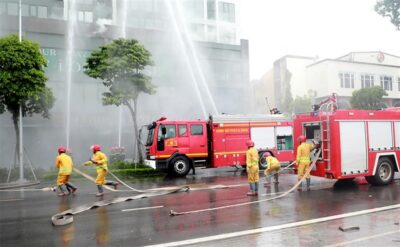 Quy trình tổ chức chữa cháy