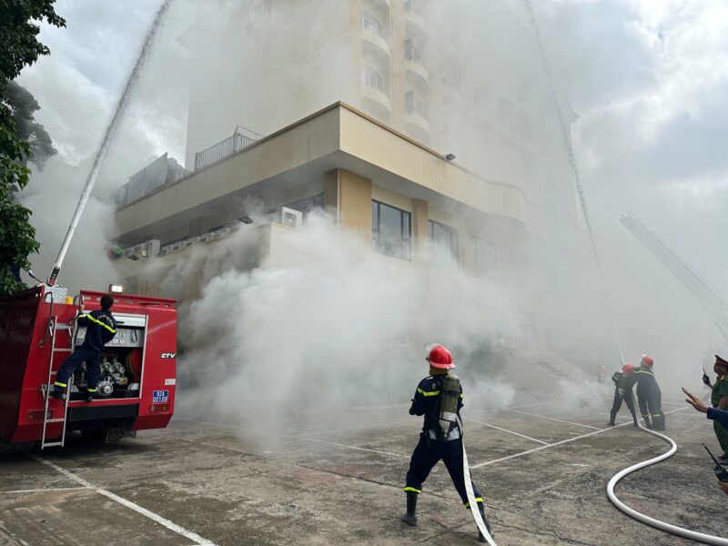 Quy trình tổ chức chữa cháy giúp bảo vệ an toàn cháy nổ tính mạng, tài sản và hạn chế thiệt hại tối đa