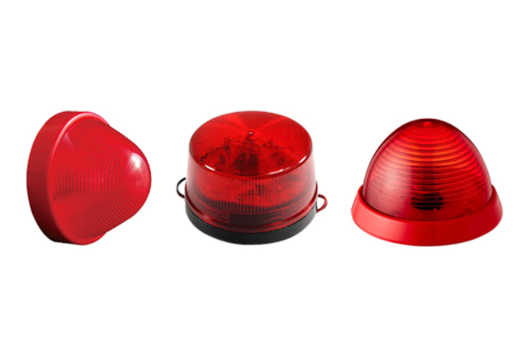 Chuông và đèn báo cháy cảnh báo khi có sự cố