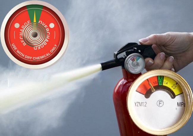 cách xử lý bình chữa cháy bị tụt áp