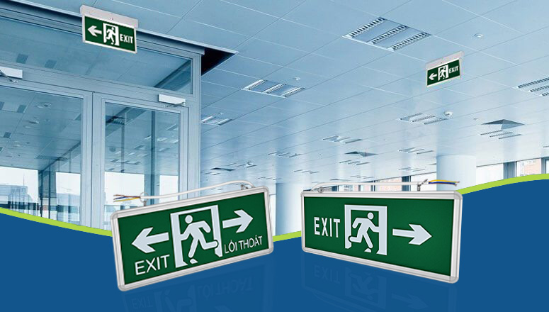 Đèn exit lối thoát hiểm chuyên dụng