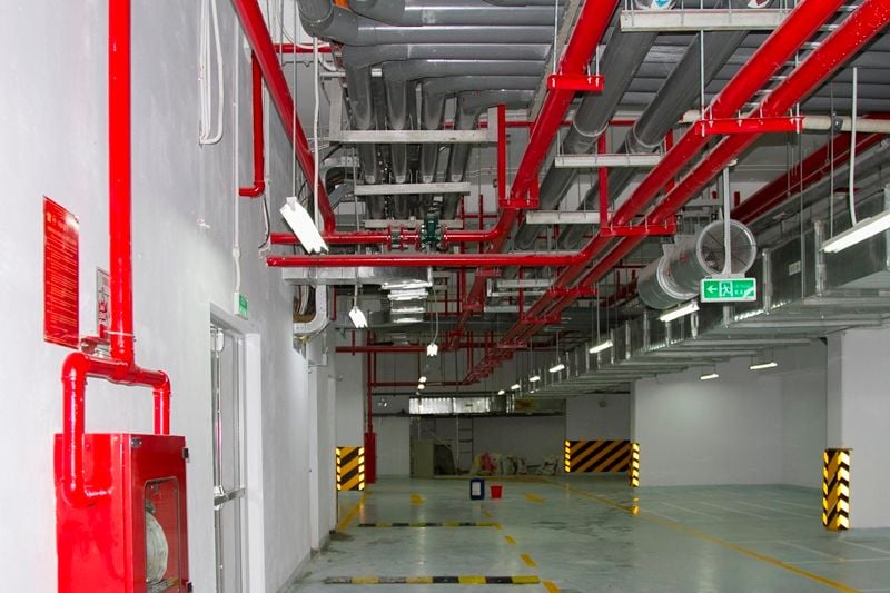 Cách sắp xếp hàng hóa ngăn cháy lan