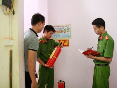 kiểm tra an toàn cháy nổ trong nhà