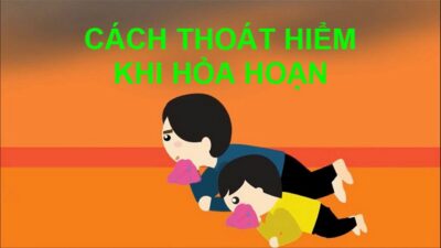 Cách thoát hiểm khi cháy