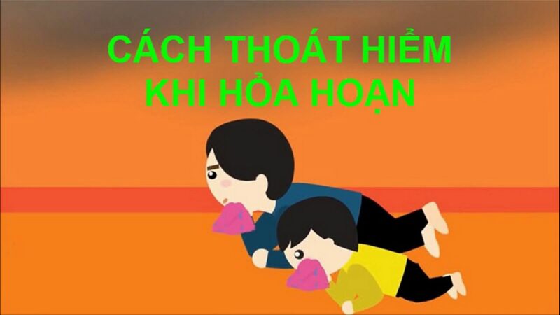 Cách thoát hiểm khi cháy