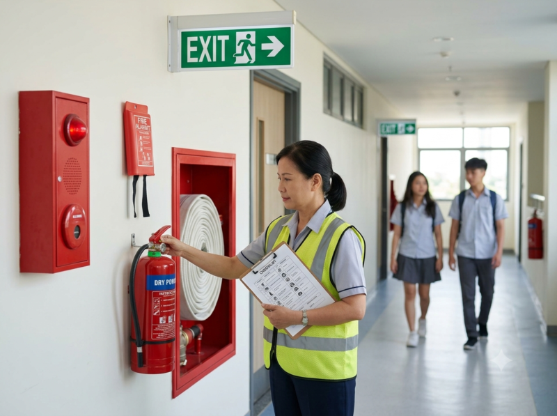 Quy định PCCC trường học